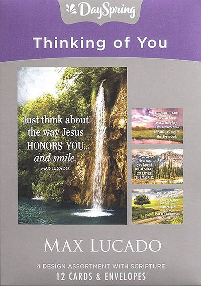 Picture of Thinking of You - Max Lucado Boxed Cards - Box of 12