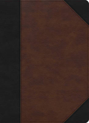 Picture of CSB Verse-By-Verse Reference Bible, Black/Brown Leathertouch