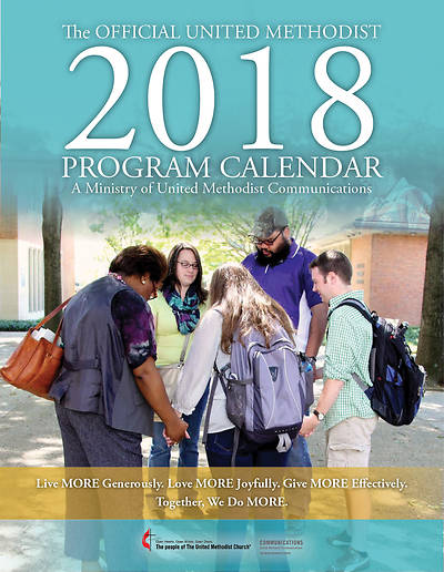 Picture of Official United Methodist Program Standard Calendar 2018