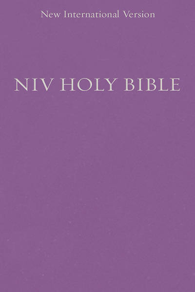 Picture of NIV Compact Holy Bible Purple - Case of 32