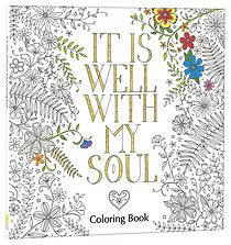 Picture of It Is Well with My Soul Coloring Book