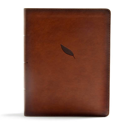 Picture of CSB Legacy Notetaking Bible, Tan Leathertouch