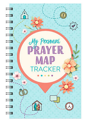 Picture of My Personal Prayer Map Tracker - Light Blue