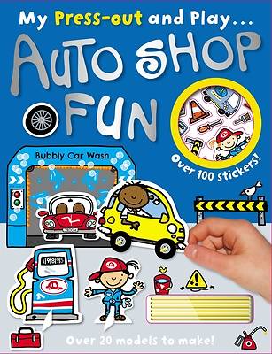 Picture of Press-Out and Play Autoshop Fun
