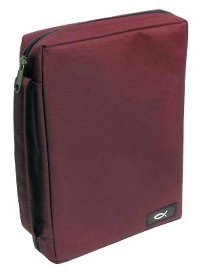 Picture of Bible Cover Burgundy Medium