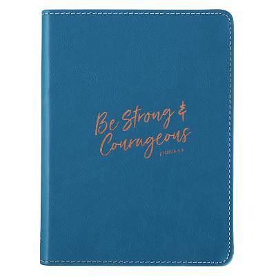 Picture of Journal Lux-Leather Flexcover Be Strong & Courageous