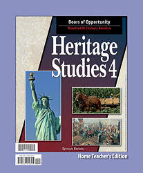 Picture of Heritage Studies 4 Home Teacher's Edition 2nd Edition