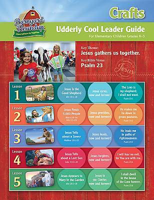 Picture of Vacation Bible School (VBS) 2016 Barnyard Roundup Udderly Cool Craft Guide