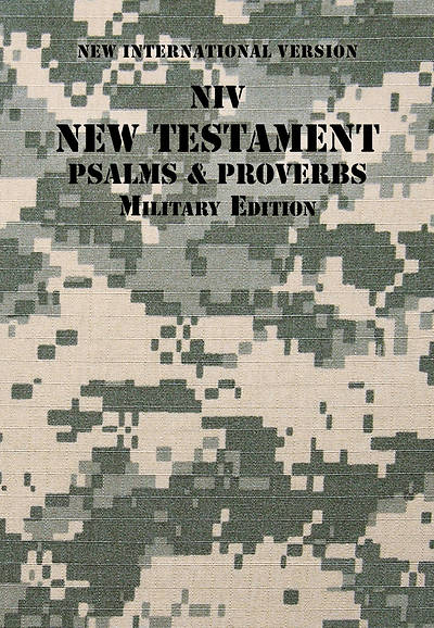 Picture of NIV New Testament with Psalms and Proverbs, Military Edition