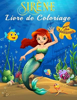 Picture of Sirène Livre de Coloriage pour les Adolescents