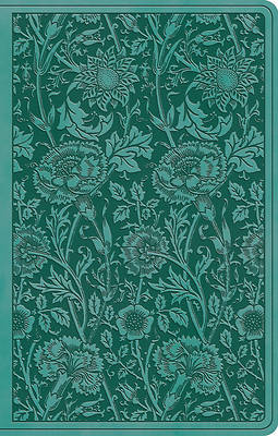 Picture of ESV Premium Gift Bible (Trutone, Teal, Floral Design)