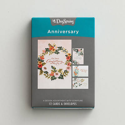 Picture of Anniversary - Celebrating Your Anniversary  Boxed Cards Assorted  (Box 12)