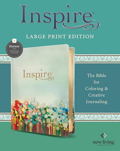 Picture of Inspire Bible Large Print NlLT Filament-Enabled Edition