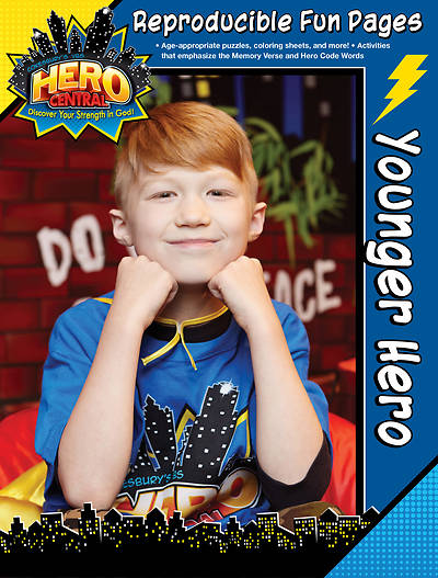 Picture of Vacation Bible School VBS Hero Central Younger Hero Reproducible Fun Pages