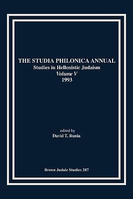 Picture of The Studia Philonica Annual V, 1993