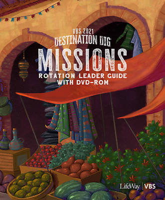 Picture of Vacation Bible School VBS 2021 Destination Dig Unearthing the Truth About Jesus Missions Rotation Leader Guide With DVD
