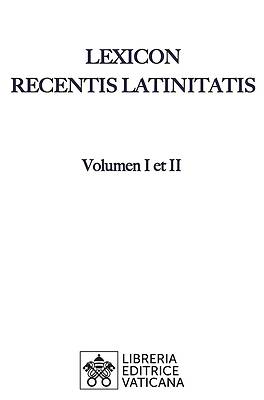 Picture of Lexicon Recentis Latinitatis