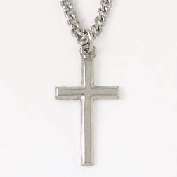 Picture of Cross Necklace - Small Outline