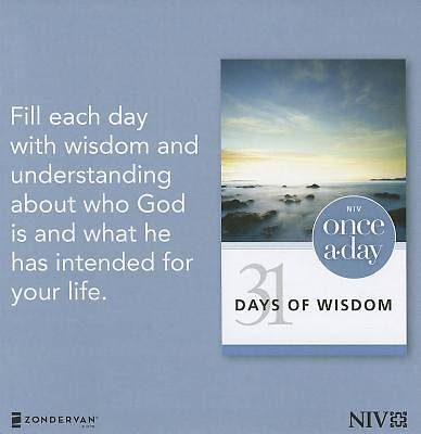 Picture of NIV Once-A-Day 31 Days of Wisdom - 20 Pack