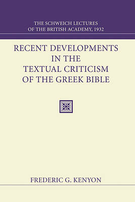 Picture of Recent Developments in the Textual Criticism of the Greek Bible