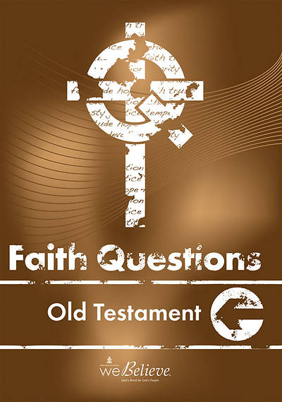 Picture of We Believe Faith Questions - God