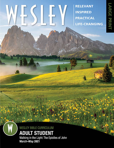 Picture of Wesley Adult Bible Student Large Print Spring 2021