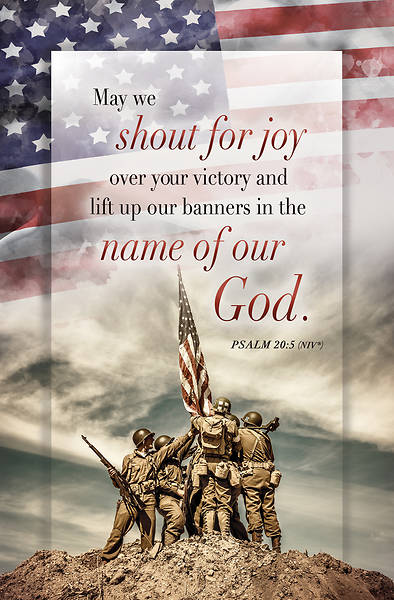 Picture of May We Shout For Joy Over Your Victory Bulletin (Package of 100)