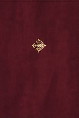 Picture of Niv, Thompson Chain-Reference Bible, Handy Size, Leathersoft, Burgundy, Thumb Indexed, Red Letter, Comfort Print