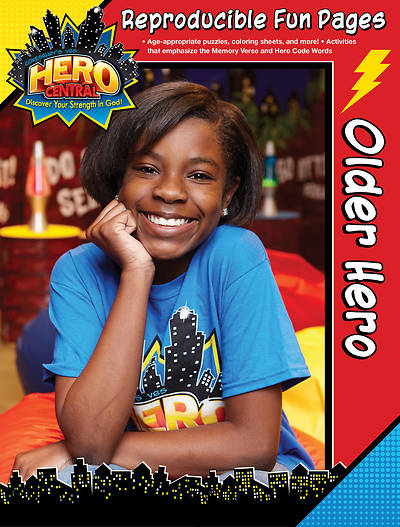 Picture of Vacation Bible School VBS Hero Central Older Hero Reproducible Fun Pages