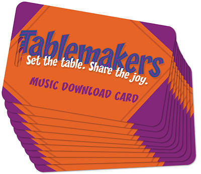 Picture of Vacation Bible School VBS 2027 Tablemakers Student Music Download Cards Pack of 10