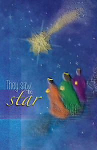 Picture of They Saw a Star Advent Legal Size Bulletin