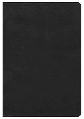 Picture of NKJV Large Print Ultrathin Reference Bible, Black Leathertouch, Indexed