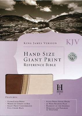 Picture of KJV Hand Size Giant Print Reference Bible