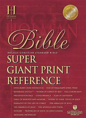Picture of Super Giant Print Reference-HCSB