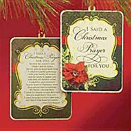 Picture of I Said a Christmas Prayer Ornament