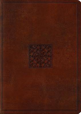 Picture of ESV Study Bible, Large Print (Trutone, Walnut, Celtic Imprint Design)