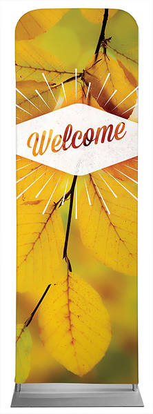 Picture of Welcome Burst Sleeve Banner