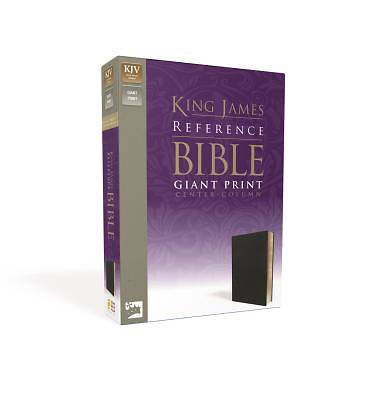 Picture of King James Version Reference Bible Giant Print Center Column