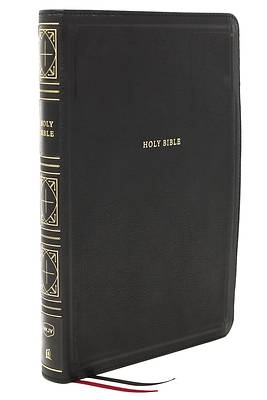 Picture of Nkjv, Thinline Bible, Giant Print, Leathersoft, Black, Red Letter Edition, Comfort Print