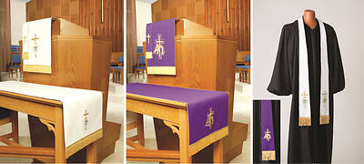 Picture of Abbott Hall Reversible Lent/Easter Four-Piece Parament Set