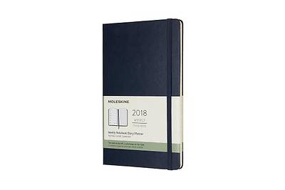 Picture of Moleskine 12 Month Weekly Planner, Large, Sapphire Blue, Hard Cover (5 X 8.25)