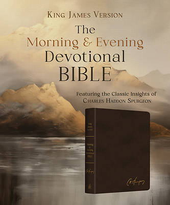 Picture of Charles Spurgeon's Morning & Evening Devotional Bible KJV [Men's Cover]