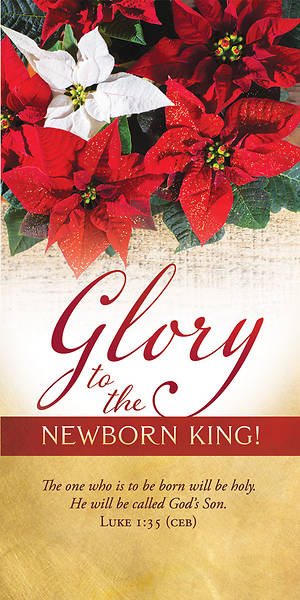 Glory to the Newborn King Christmas Off Envelope
