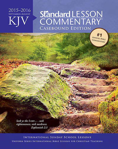 Picture of Standard Lesson Commentary KJV Casebound Edition 2015-2016