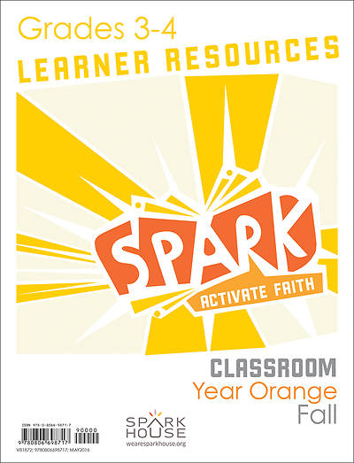 Picture of Spark Classroom Grades 3-4 Learner Leaflet Year Orange Fall