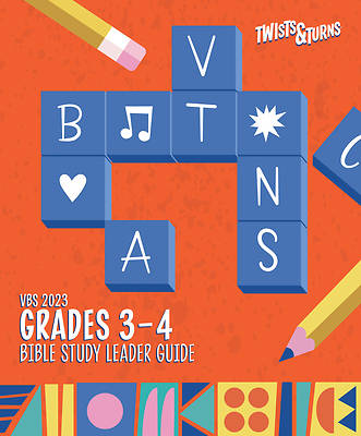 Picture of Vacation Bible School VBS 2023 Twists & Turns Grades 3-4 Bible Study Leader Guide