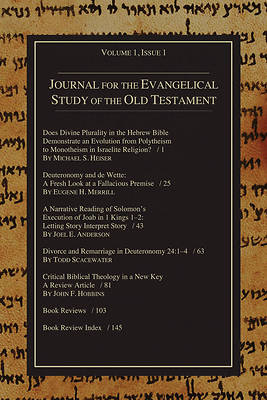 Picture of Journal for the Evangelical Study of the Old Testament