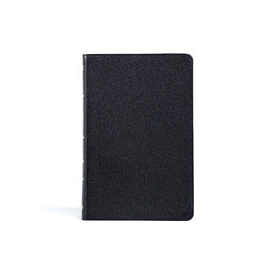 Picture of KJV Thinline Bible, Black Genuine Leather