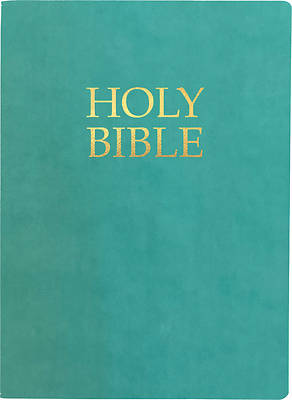 Picture of Kjver Holy Bible, Large Print, Coastal Blue Ultrasoft
