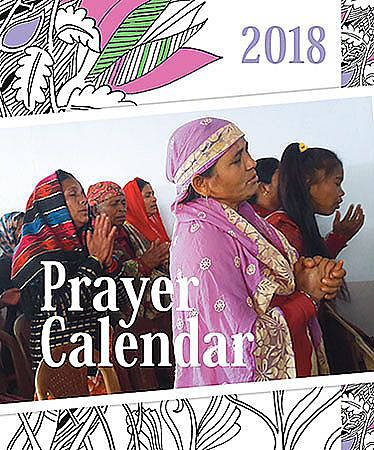 Picture of United Methodist Women 2018 Prayer Calendar